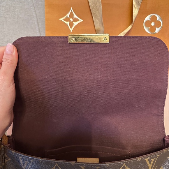 Favorite MM Louis Vuitton Brown Monogram Shoulder Bag - Vintage (great conditio) - Picture 12 of 16
